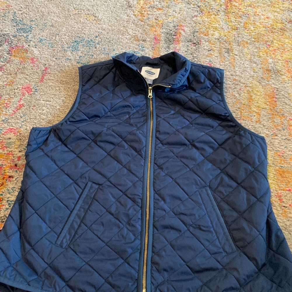 Old Navy Navy Vest